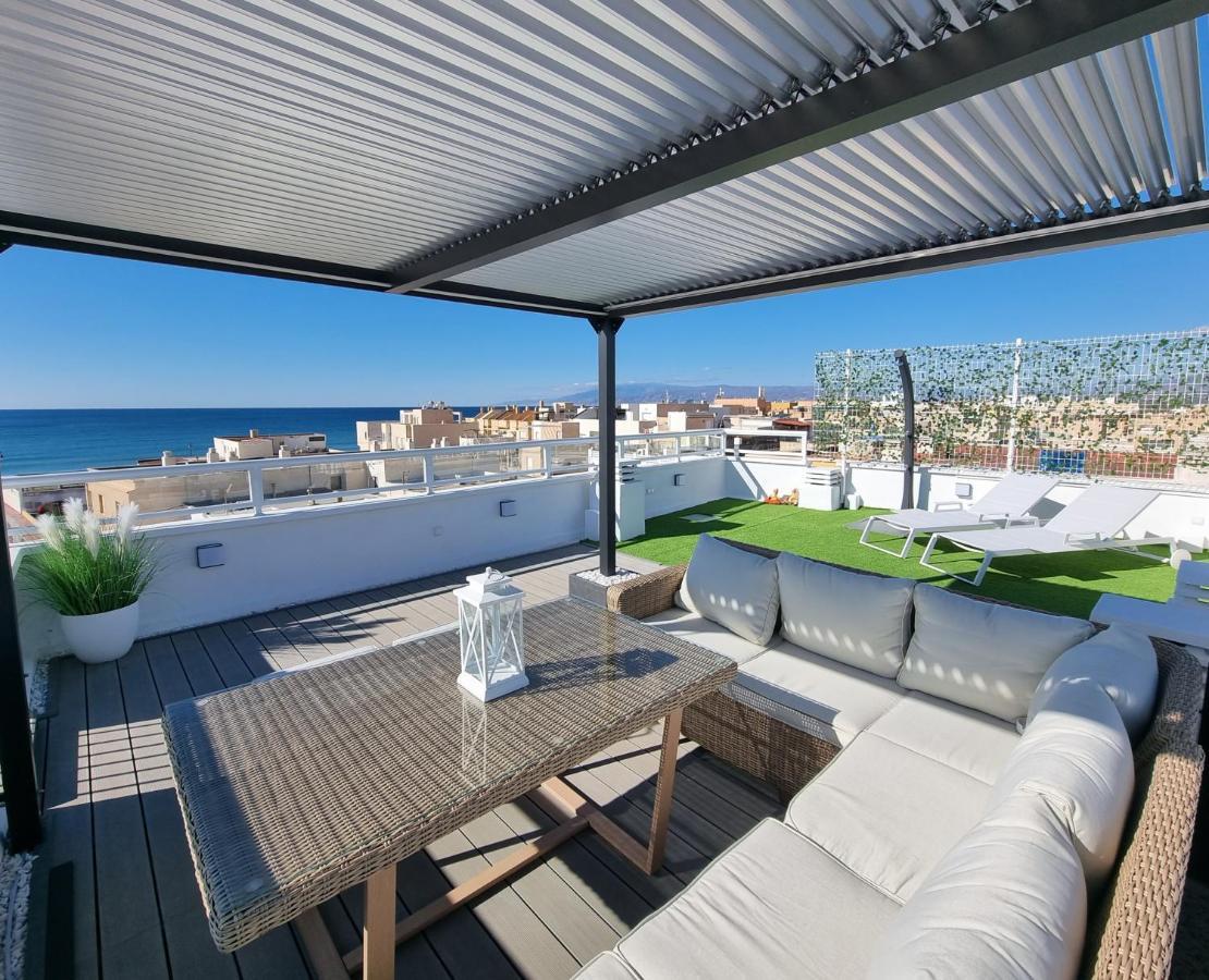 Atico Los Flamingos. Exclusive Terrace With Views Cabo De Gata Kültér fotó