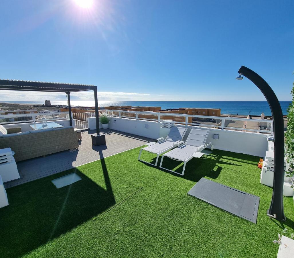 Atico Los Flamingos. Exclusive Terrace With Views Cabo De Gata Kültér fotó